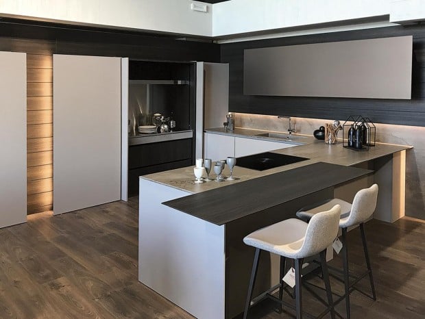 Modulnova Cucina con penisola MH6